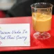 Rasam Vada In Red Thai Curry